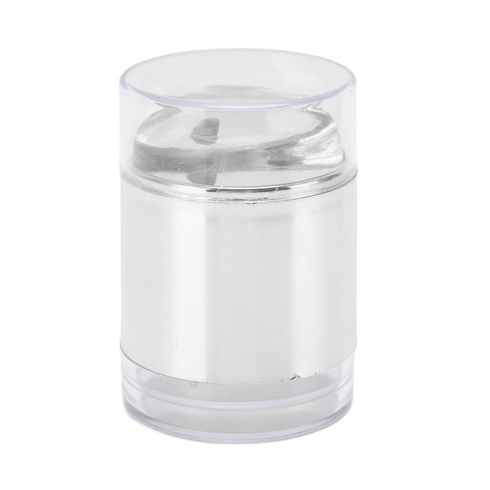 

Nail Art Stamper Kit Strong Adhesive Clear Double Headed Nail Art Stamper with Lace Floral Pattern Board