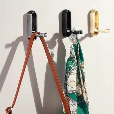 Faltbarer Wandhaken, robuster Haken aus Zinklegierung, an der Wand montierter Handtuch- und Kleiderhaken für die Aufbewahrung in der Tür, im Badezimmer, in der Küche und im Schlafzimmer