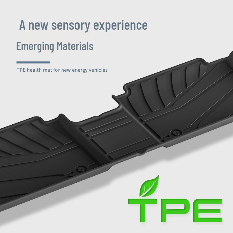 Eco-Friendly TPE Floor and Trunk Mats for 25 BYD Han L DM-i Models
