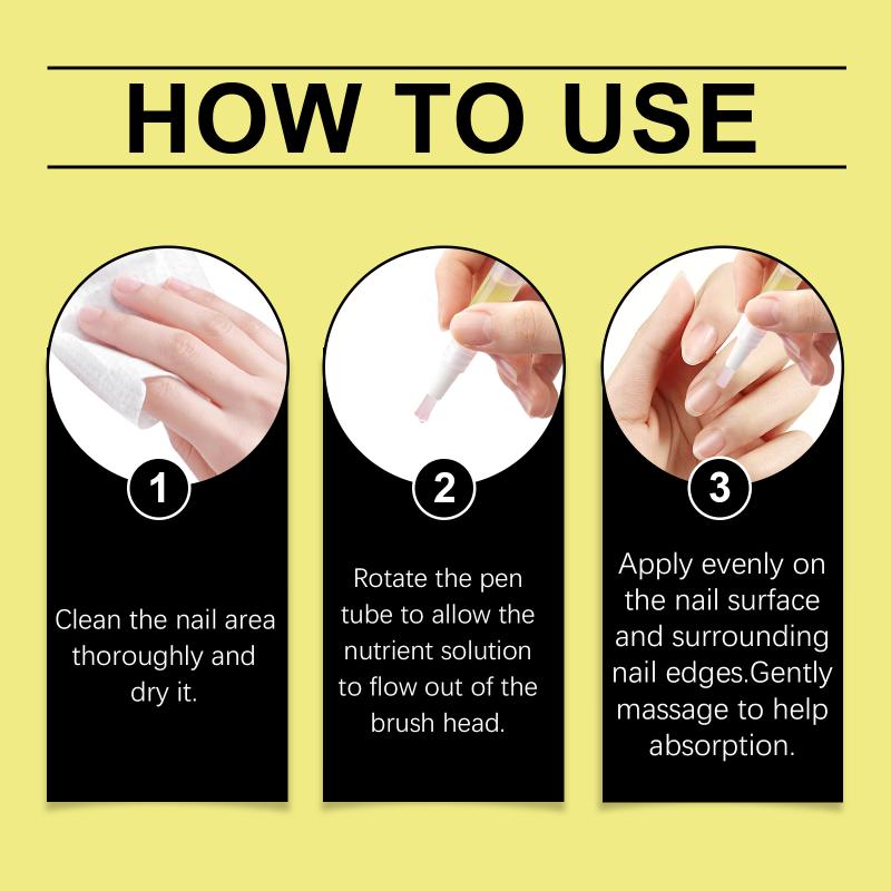 Nail Surface Nourishing Pen Cuticle Softening Moisturizing Hydrating Nail Care Tool for Home Use