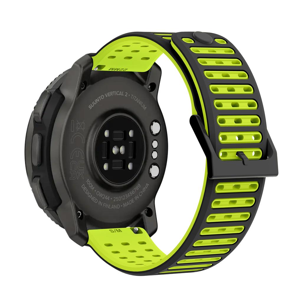 22mm Silikon-Armband für Suunto 5 9 Peak Pro/RACE S/Run/Ocean 1:1 Offizielles Uhrenarmband Für Suunto Vertical 2 Armband