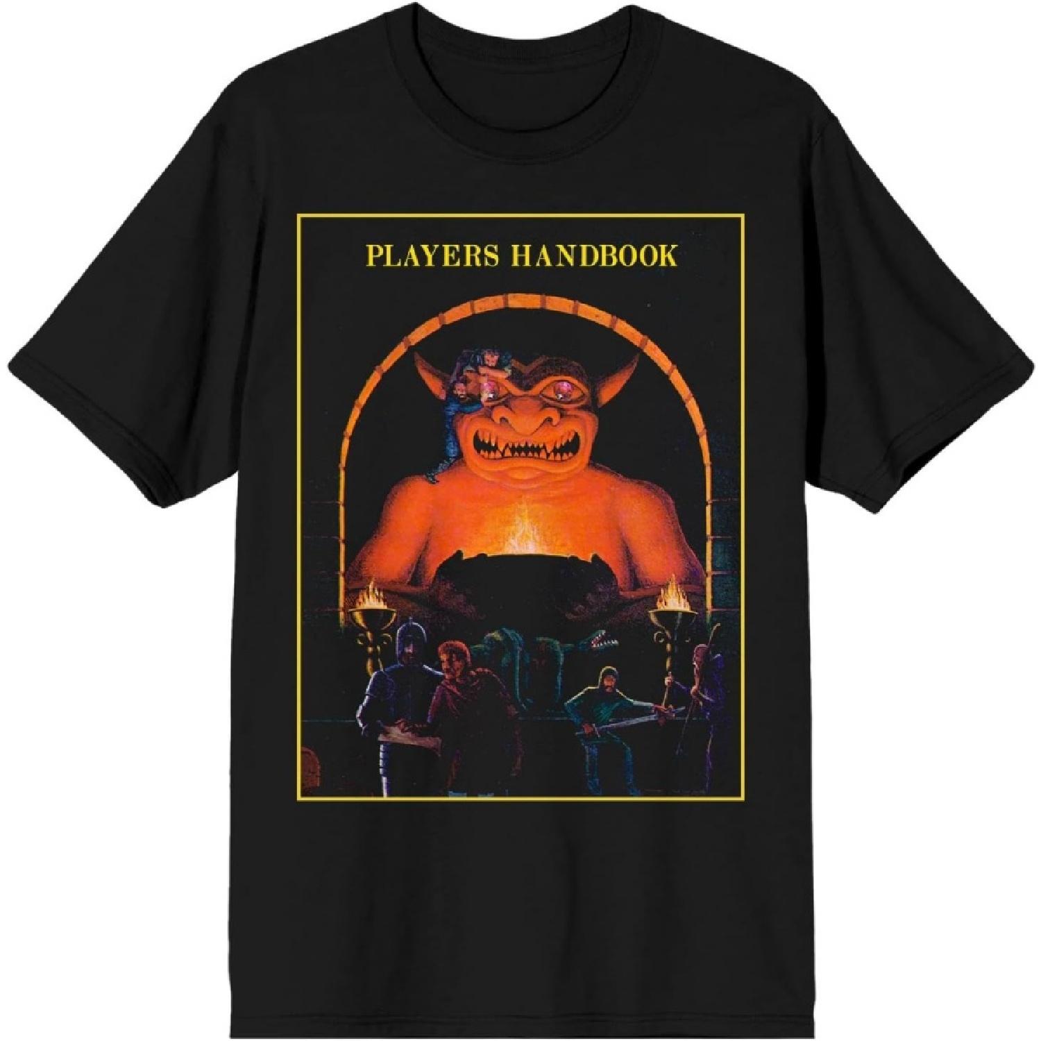 

Dungeons & Dragons Players Handbook Black T-Shirt XXXXXL різнокольоровий