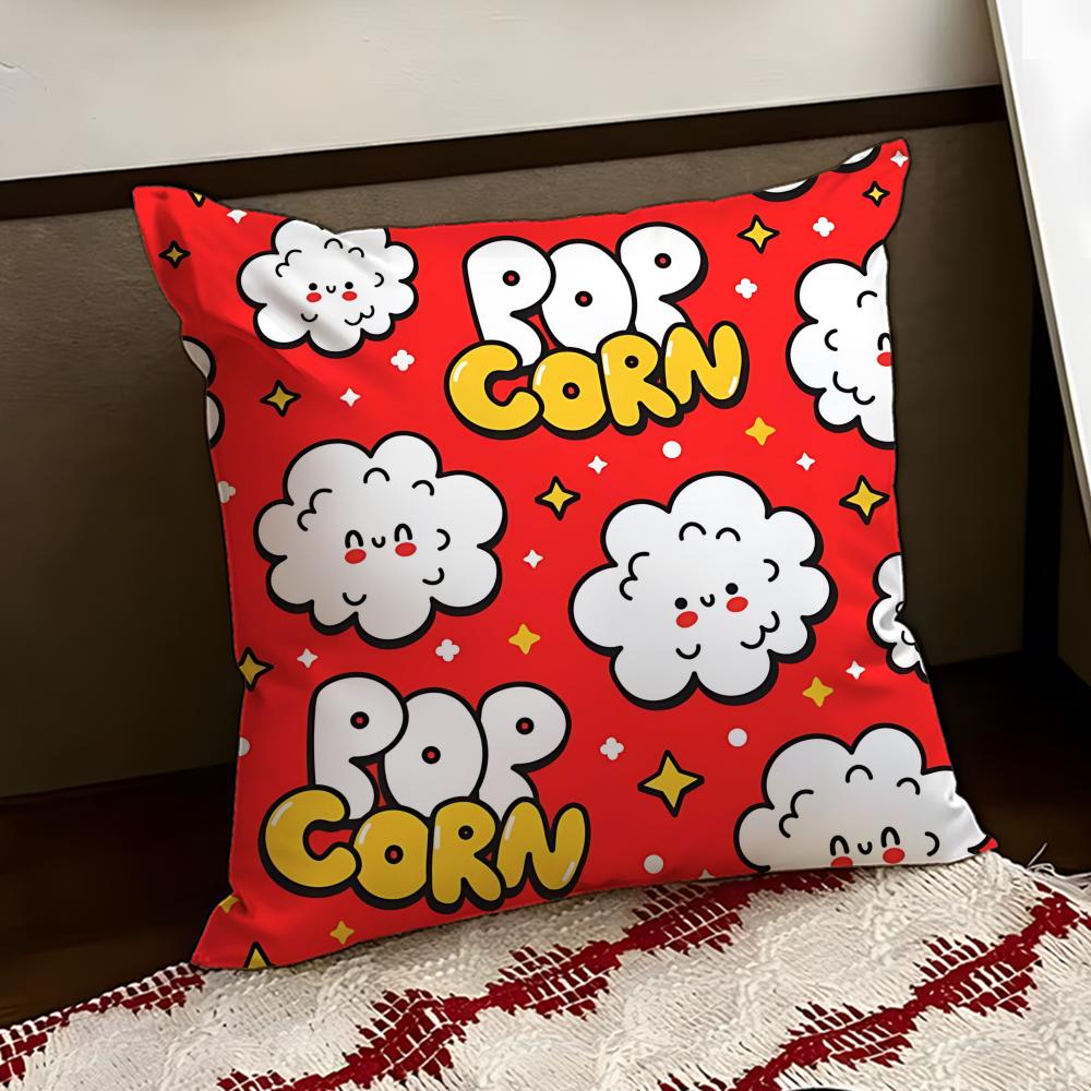 Buttrige Popcorn Kissenhülle Wendbar Weich Langlebig Kissenbezug Zuhause Auto Mehrzwecknutzung für täglichen Komfort