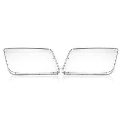 Ein Paar Transparente Kunststoff Scheinwerfer Abdeckung Ersatz für VW MK4 Jetta Bora 1998-2004