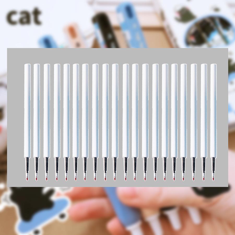 Aesthetic stationery items back to school cute cat Ballpoint pen gel pens Elegant pens Kawaii Stationery supplies cute pens