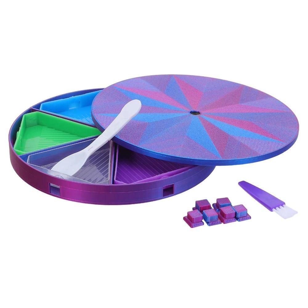 with Lid Rhinestone Sorting Tray Multi-Color Beads Tray Organizer Art