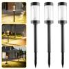 2-8PCS Solar Lawn Lights Waterproof Outdoor Stake Garden Landscape Path Lighting Decorative Ambiance for Rainproof Home Decor