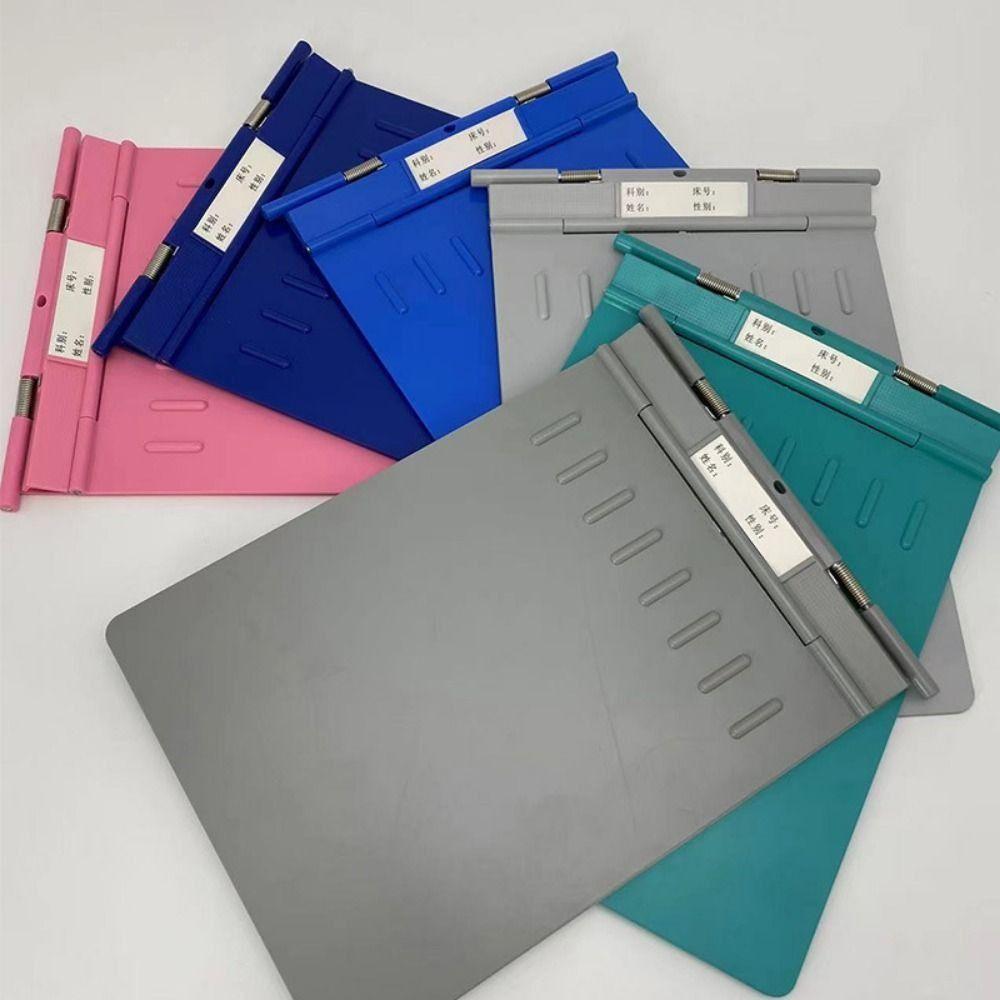 A4 Patient Folder ABS Dental Case File Folder Portable Clipboard Folder  Suitable for Schools