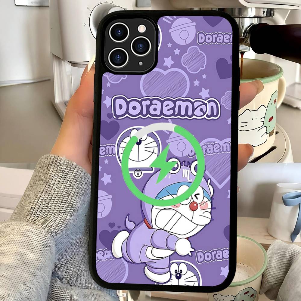 Cartoon D-Doraemons For Magsafe Magnetic Wireless For IPhone 16 15 14 13 12 11 17 Pro Max Plus Phone Case