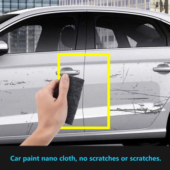 2Pcs Multifunctional Magic Auto Car Scratch Remover Cloth Paint Repairing Tool