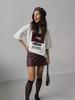 Women's Pure Cotton Short Sleeve T-shirt - Summer European & American Style, Loose Fit, Versatile Print, Casual Fashion Top