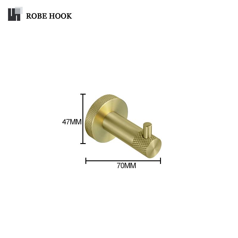 

Brushed Gold Stainless Steel Knurling Towel Bar Holder Toilet Roll Holder Bathrobe Hook Hanger Towel Holder Bathroom Accessories
