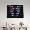 Patriotic American Flag Wings Tapestry Polyester Wall Art Decor USA Theme Home Decor Man Cave Bedroom Living Room Unique Gift Id