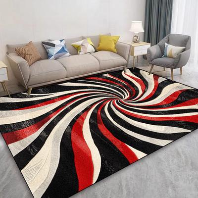 Alfombras Abstractas de Estilo Nórdico para Decoración de Sala de Estar Alfombra de Área Grande Antideslizante Alfombras de Salón para Dormitorio Lavable Alfombra para Mesas de Café