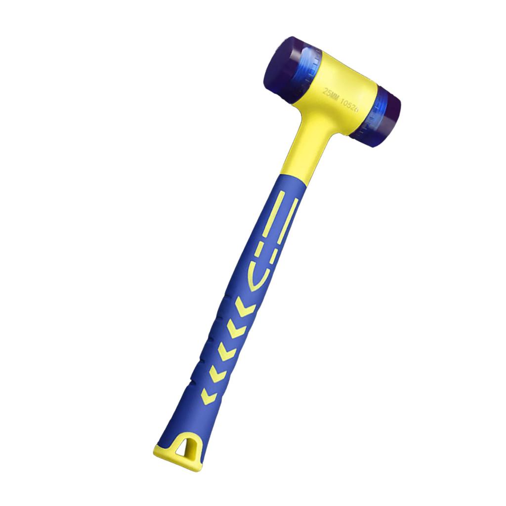 Portable Ergonomic Floor Tile Tapping Installation Hammer With Detachable Plastic Handle for Watch Repair Hardware Tool