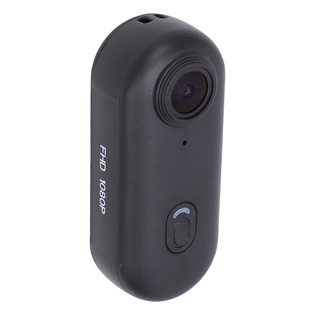 Action Camera with Magnetic Lanyard Spring Clamp Easy Mounting 4K Photos 1080p Video Portable Vlog POV Recording for Cycling Motorcycle