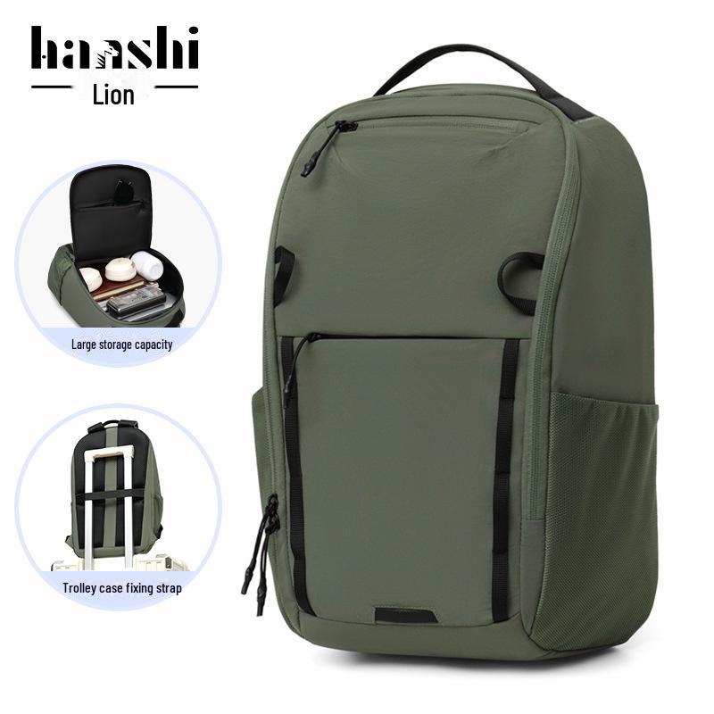 Стильный рюкзак унисекс: Повседневная, легкая дорожная, школьная, городская и альпинистская сумка 2024X1 армия зеленый