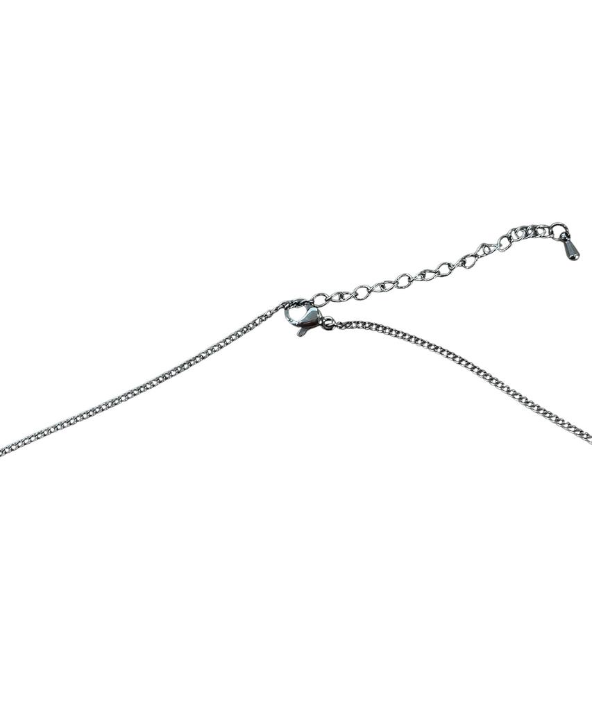 Sk8Er Rock Cubic Cross Thin Chain Necklace ((Striel))