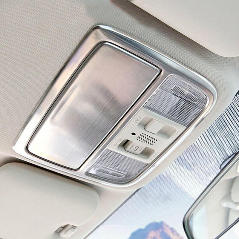 Front Roof Reading Light Panel Lamp Frame Cover Sticker Trim For Honda CR-V CRV 2012 2013 2014 2015 2016 Car Styling Accessories