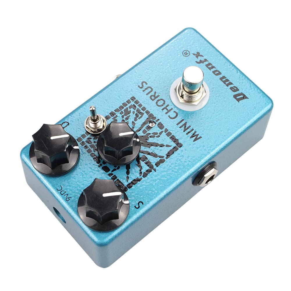 Demonfx MINI MINI CHORUS Clone Man Mini Chorus Analog Chorus Chorus Effektgerät CHORUS/ANALOG.MAN (Analoger Klon)