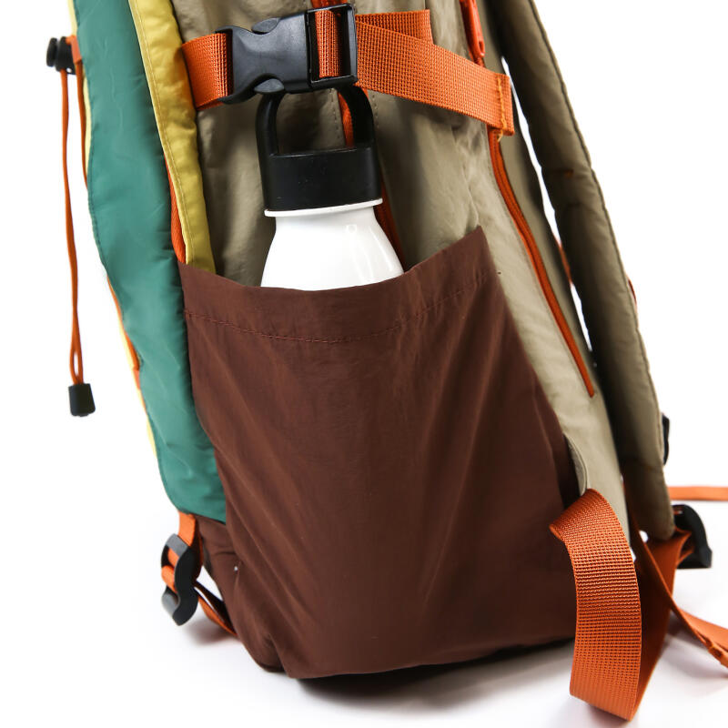 Outdoor Contrast Backpack Large Capacity Lightweight Travel Backpack Sport Schoolbag