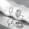 Niche Couple's Luxury Wedding Rings: Versatile Titanium Steel Set with a High-End Feel
