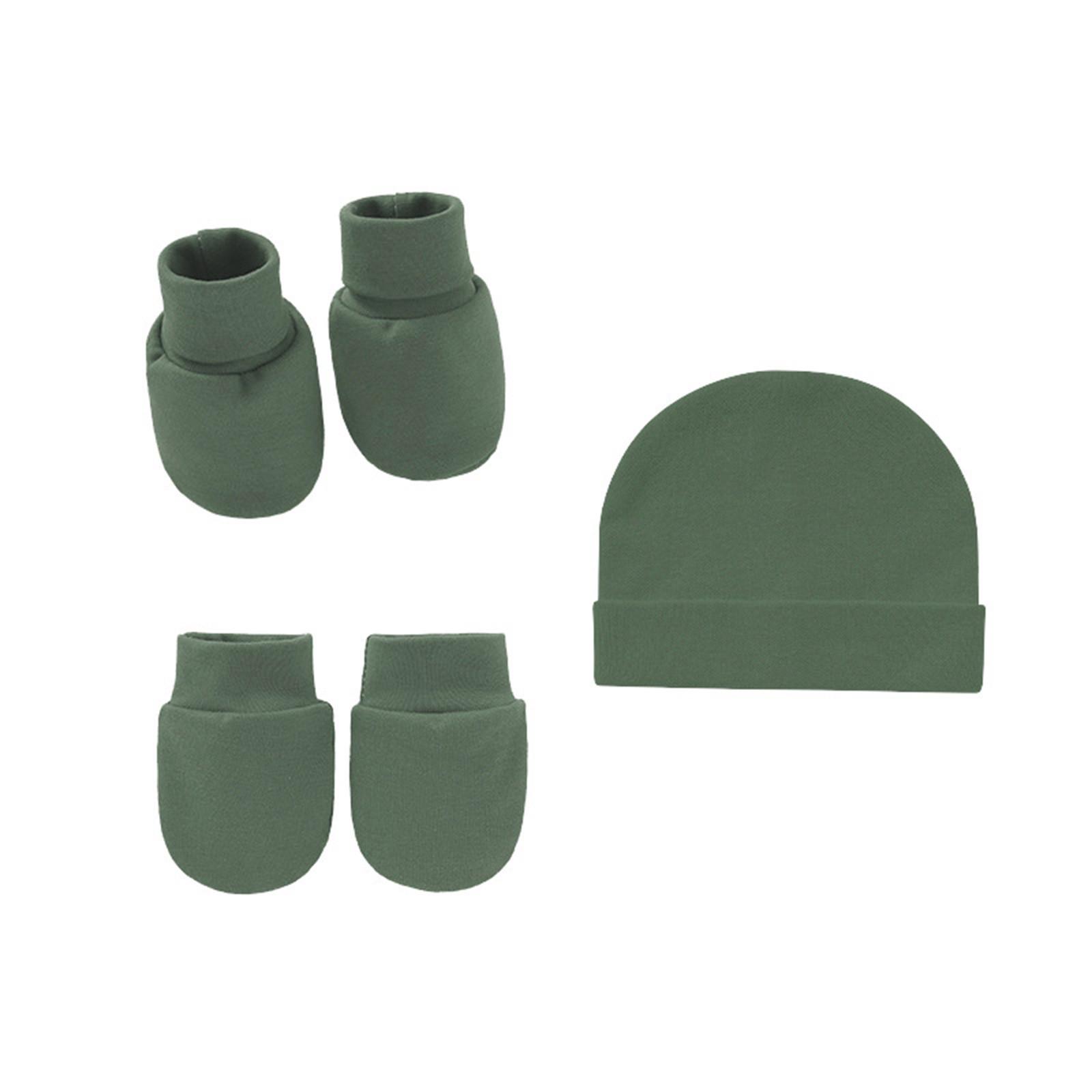 

Зимняя теплая шапка из 3 предметов для маленьких мальчиков и девочек + перчатки + носки One Size