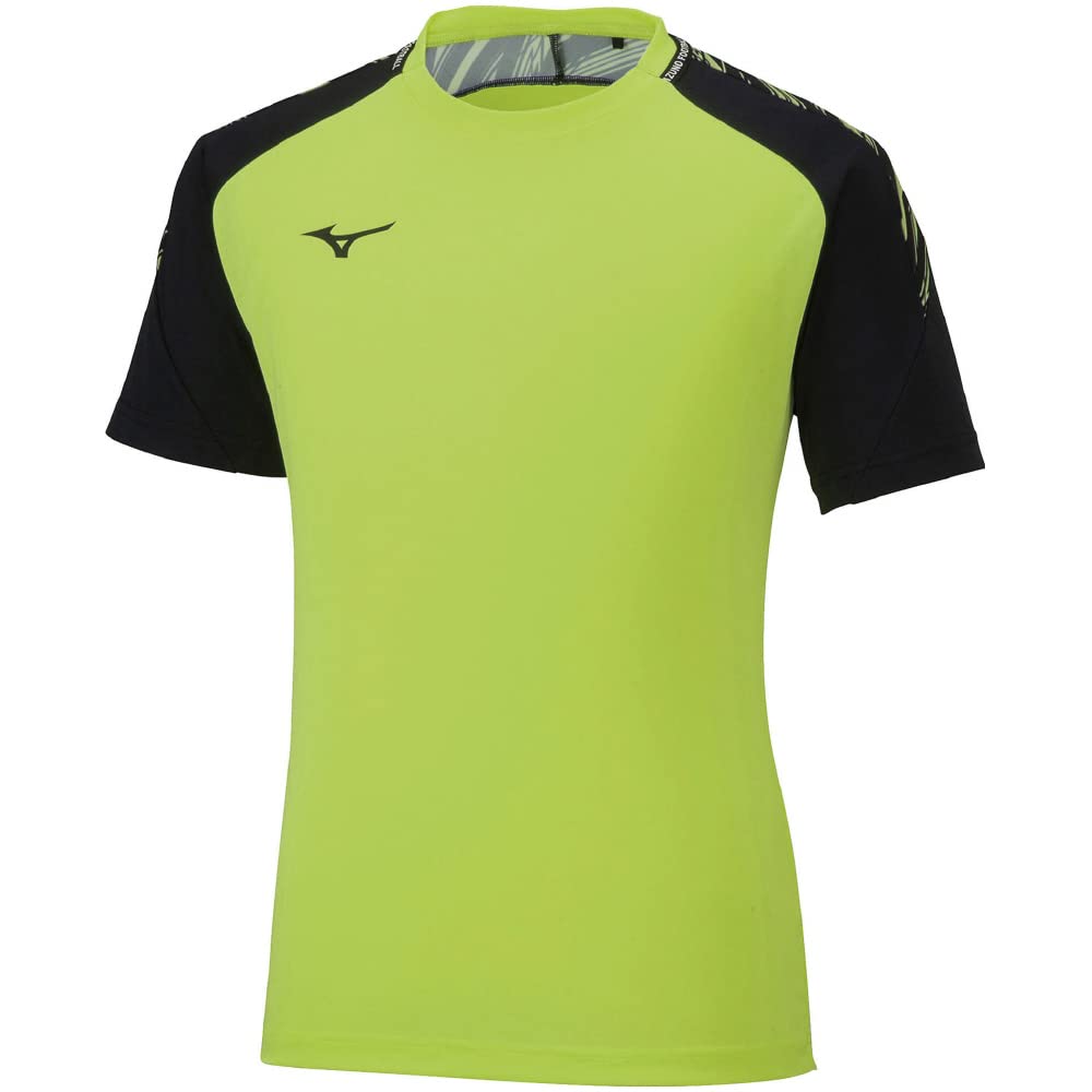 

Mizuno Soccer Wear Printed Field P2MA2040 Shirt, Moisture-Wicking, Quick-Drying, Neolime, XL,