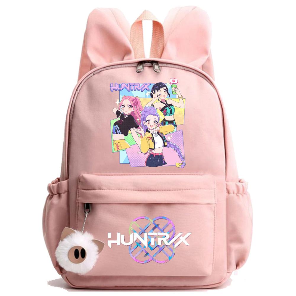 Anime Cute K-Pop Printed Backpack Student Teenager Bookbag for Boy Girl Schoolbag Kid Gift Women Large Capacity Travel Bag Mochila