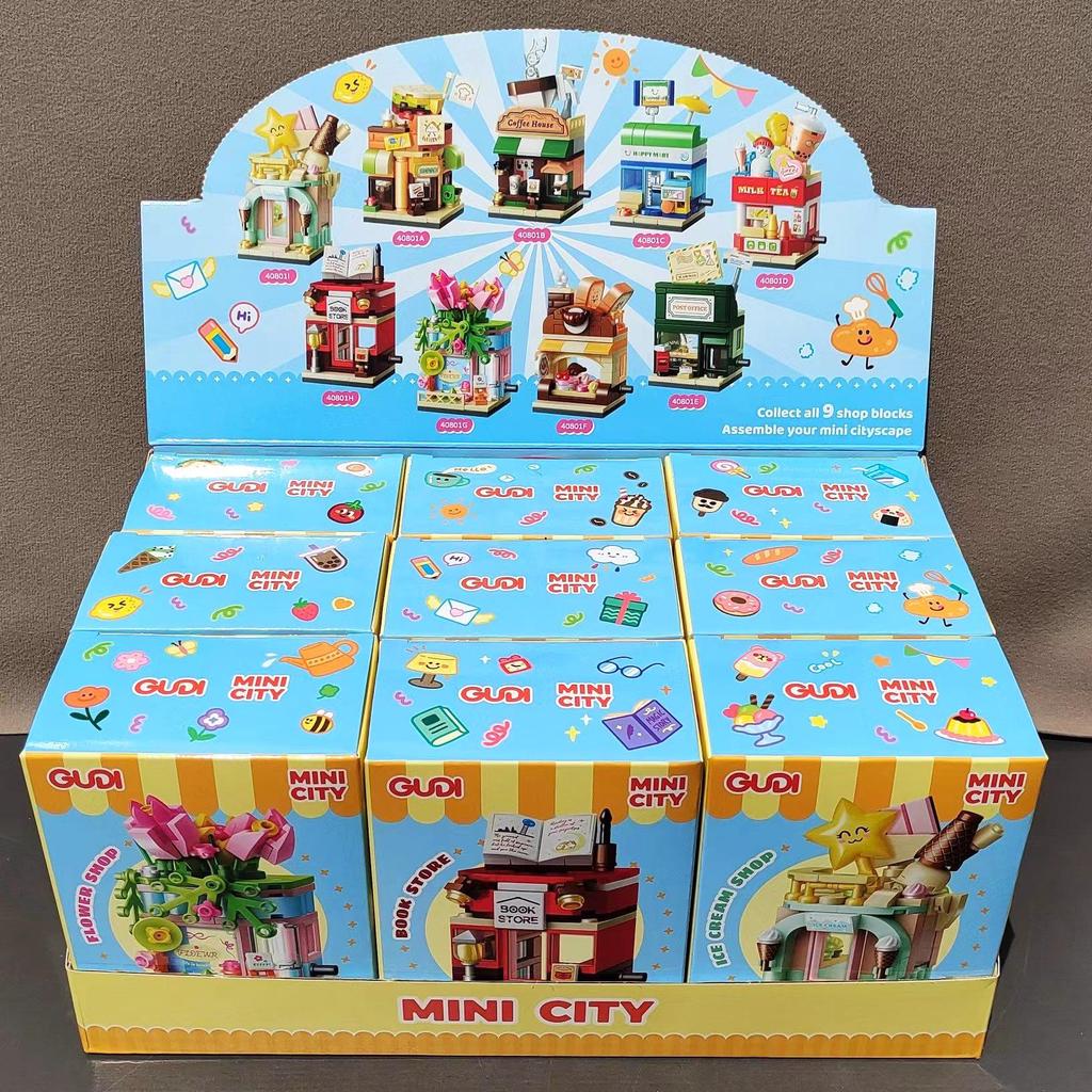 Goody Blocks Colorful City Building Set - Versatile Educational Toy for Primary School Students, Children's June 1st Gift
