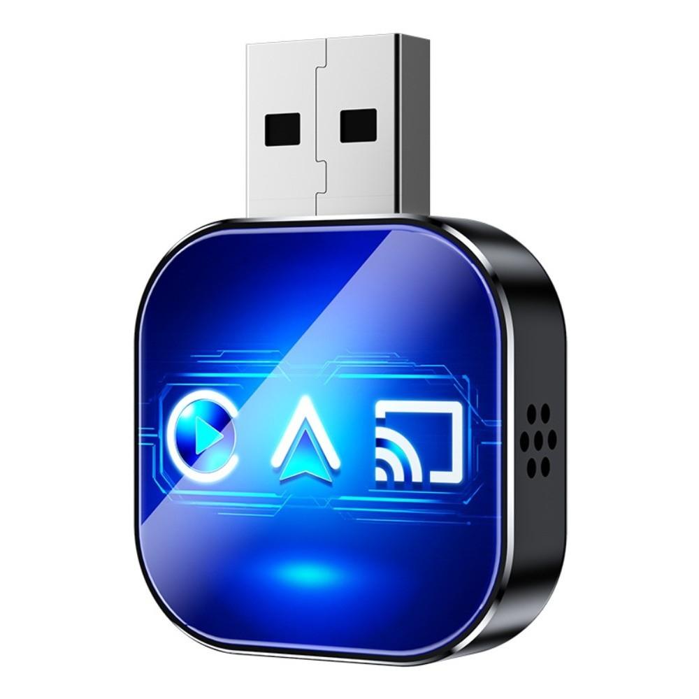 3 in 1 Wireless Carplay Adapter Plug & Play Bluetooth Auto Connect Mirror Link Adapter Wireless Connection WiFi Connection