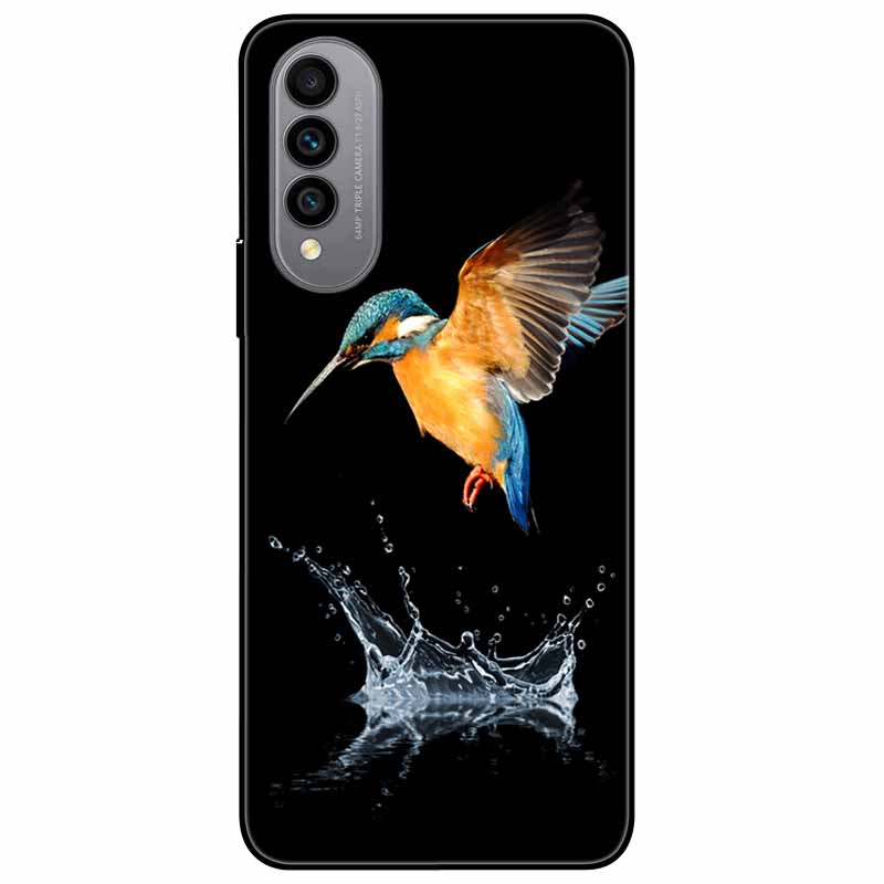 Pentru Wiko T50 Carcasă T 50 4G Huse TPU Silicon Negru Carcasă Lună Înstelată pentru Wiko T50 Carcasă WikoT50 Rezistentă la Șocuri Moale Desene Animate 6.6''