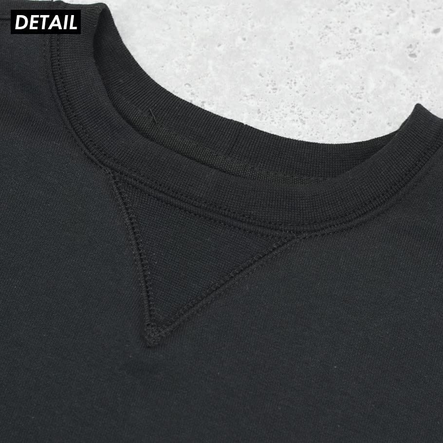 Carhartt Crew Neck Plus USA Solid Size M Men's Sweatshirt, Size, Thick, Model, Fleece-Lined, Color, Black, [Used]
