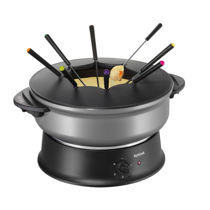 TEFAL Wok - Fondue WOK FONDUE COMPACT WK302013