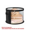 Modern Simple Circular Hat Organizer With Fabric Material For Home And Travel Use