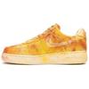 Stussy x Air Force 1 Handgefärbt Los Angeles Low-Top Skateboard-Schuhe Unisex Gelb CZ9084-200