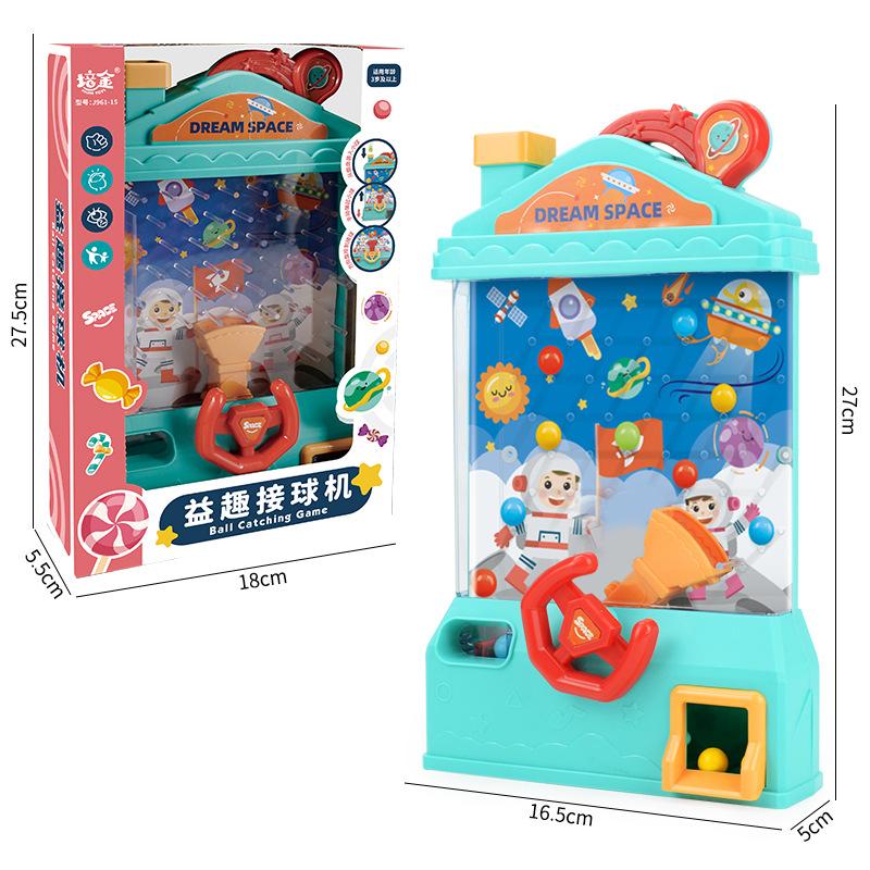 Dětský vzdělávací míčový stroj, Interaktivní hračka pro rodiče a děti Villa Pick-Up Doudou, Stolní hračky pro trénink myšlení
