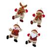 Vibrant Santa Claus Snowman Elf Decorations Make Any Occasion Special