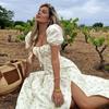 Elegant Floral French Holiday Dress for Women - High-End Fashion, Hot Selling, and Perfect for Any Occasion.