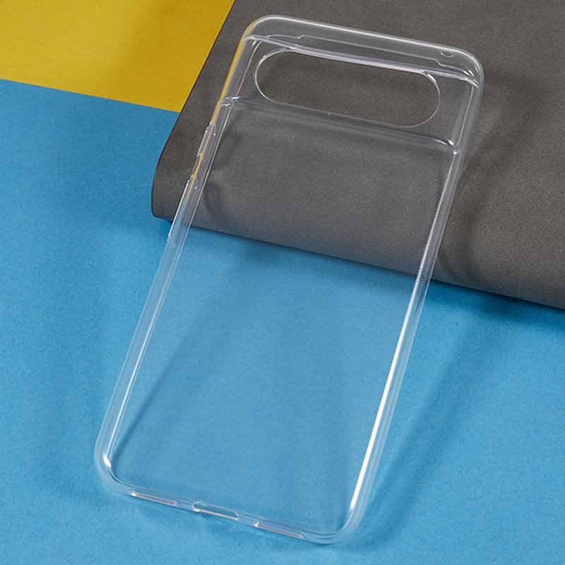For Google Pixel 8 Ultra-Thin Phone Case Drop-Proof Transparent TPU Phone Cover