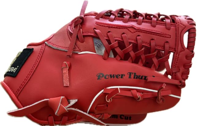 Falcon Soft Baseball Glove LH Size S FG-6003 General-Purpose (Right-Handed Throw) Red,