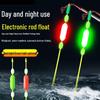 Φωτιζόμενο Άκρο Καλαμιού Ψαρέματος Mèn Gān Αντι-Ροής Νερού με Εντυπωσιακό Εργαλείο Φελλό-Φασόλι Επτά Αστέρων