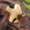Europe and The United States Personality Irregular Glossy Adjustable Ring Ladies  Simple Design Party Jewelry Gifts
