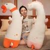 Large Panda Big White Goose Long Pillow Plush Toy Unicorn Doll Girl Sleeping Soothing Ragdoll Doll