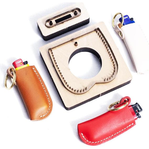 Leather Cutting Die,Leather Locators Cutting Mold for DIY Leather Crafts case