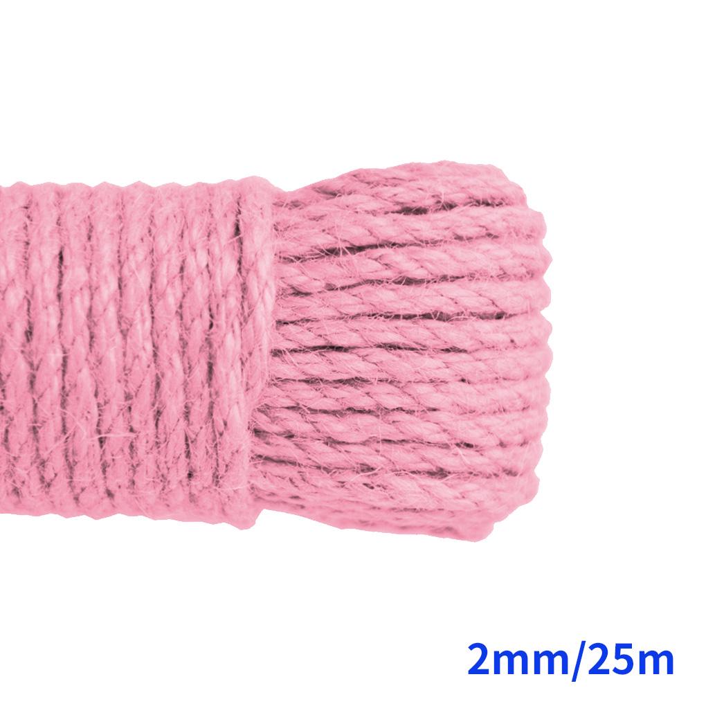 Color Hemp Rope Roll Twine String Cord DIY Handmade String Accessories Craft