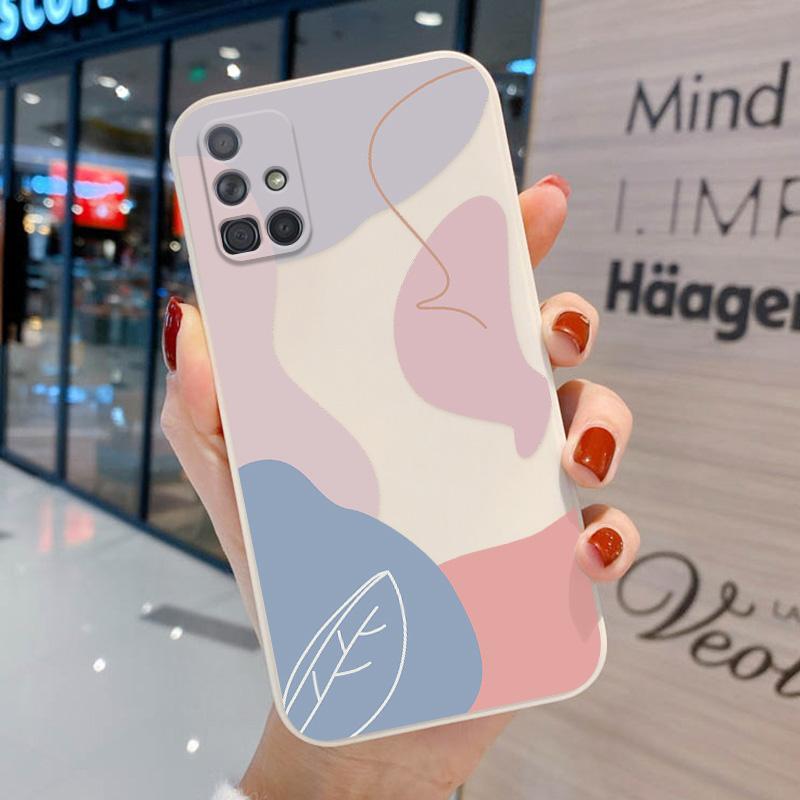 Pouzdro pro Samsung A51 A71 A32 A52 A50 A12 A31 A30S A50S A21S kryt Samsung Galaxy S21 S22 Ultra Plus Coque A 32 12 A52S A33 Etui