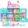 TAKARA TOMY (TAKARA TOMY) Gabby's Dollhouse, Big Cat House, Nyantastic Gift Set with 3 Navels