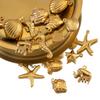 10pcs Stainless Steel Starfish Shell Charms Marine Animal Charms For Making Earrings Ocean Necklace Bracelet Jewelry Accessories