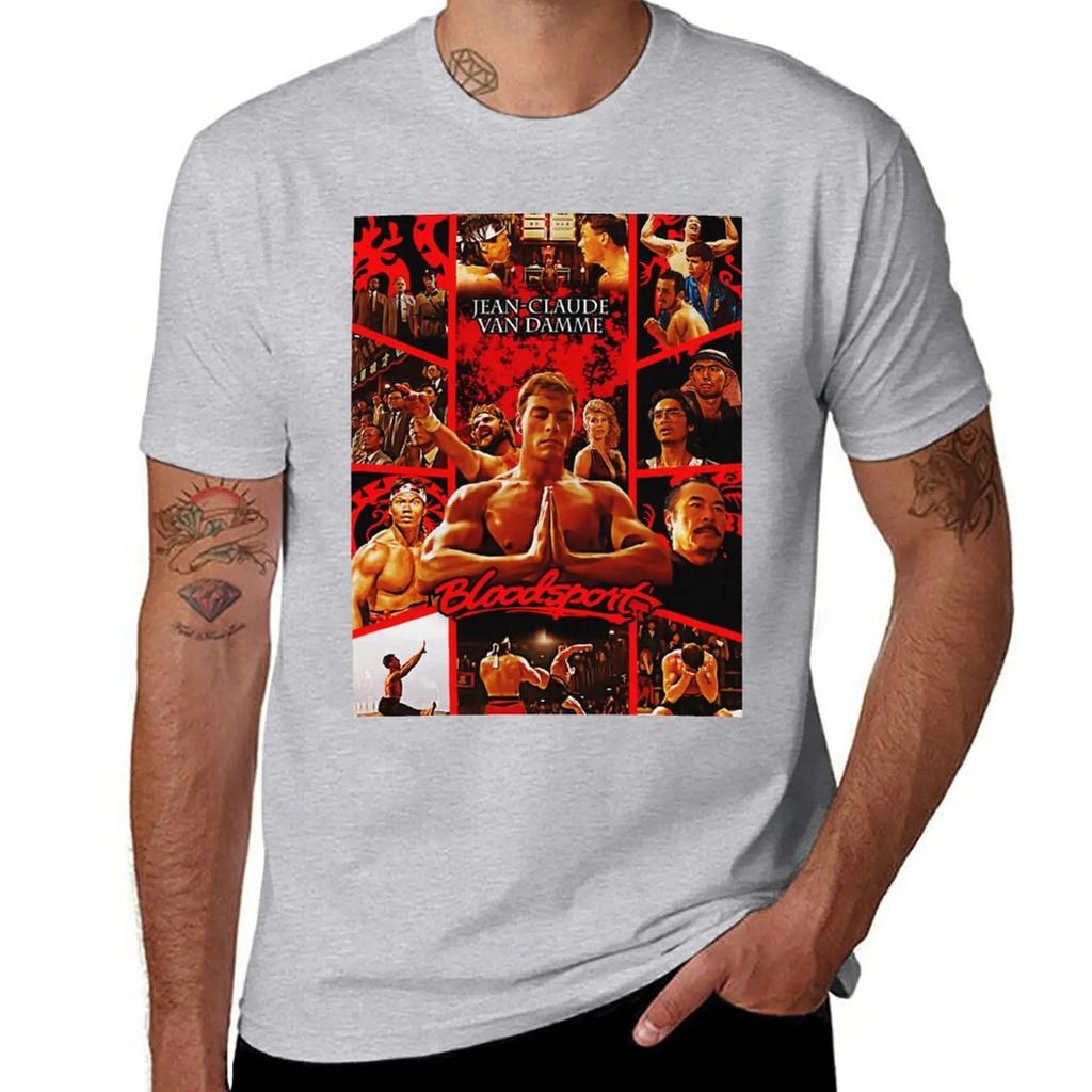 BLOODSPORT alternative movie poster T-Shirt cute clothes Blouse sublime big and tall t shirts for